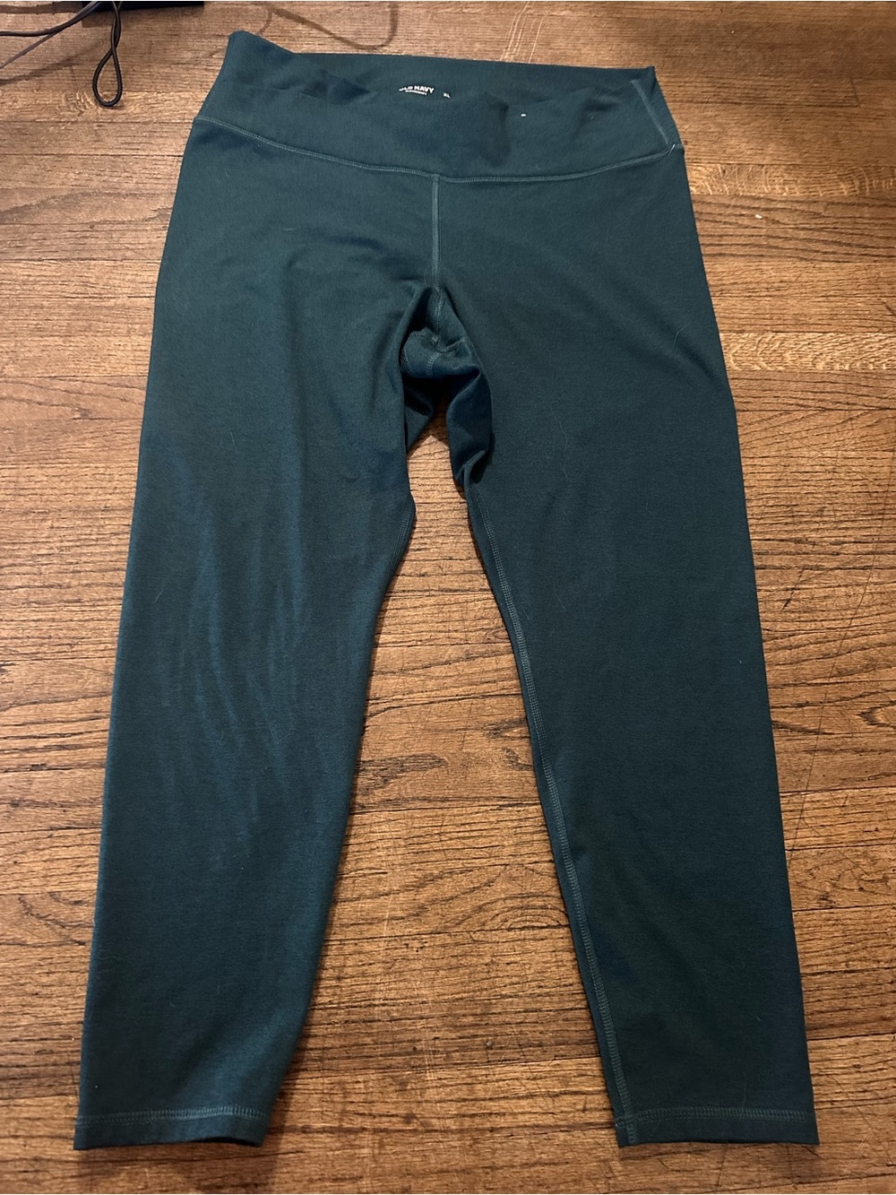 Old Navy Dark green High-Waist Leggings